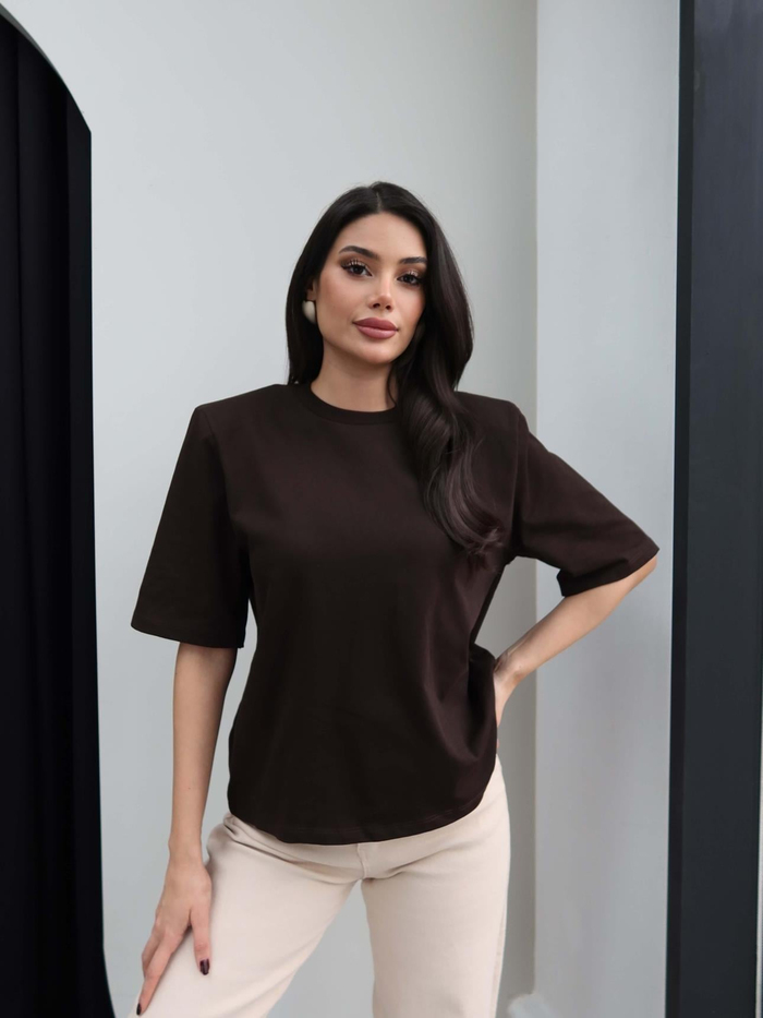 Vatkalı Kısa Kol TShirt