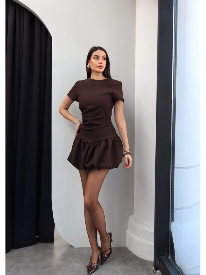 Balon Etek Mini Elbise