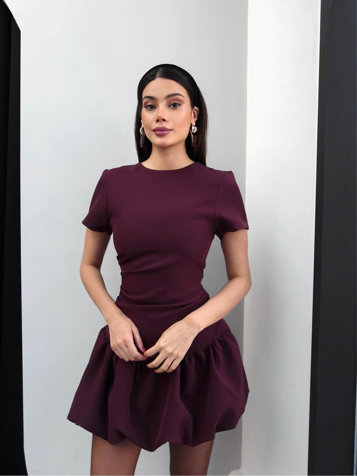 Balon Etek Mini Elbise