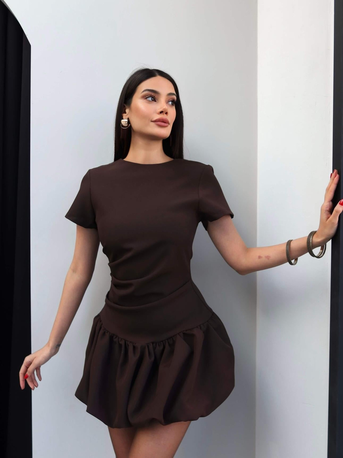 Balon Etek Mini Elbise