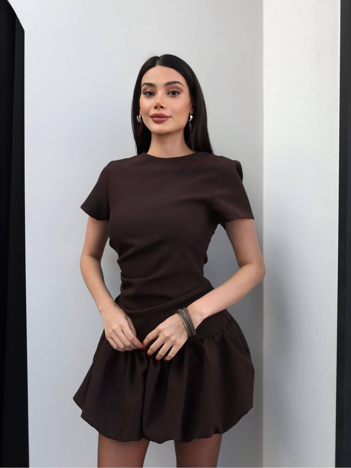 Balon Etek Mini Elbise