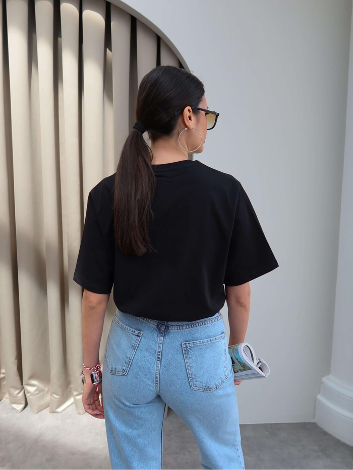Bisiklet Yaka Orj T-Shirt