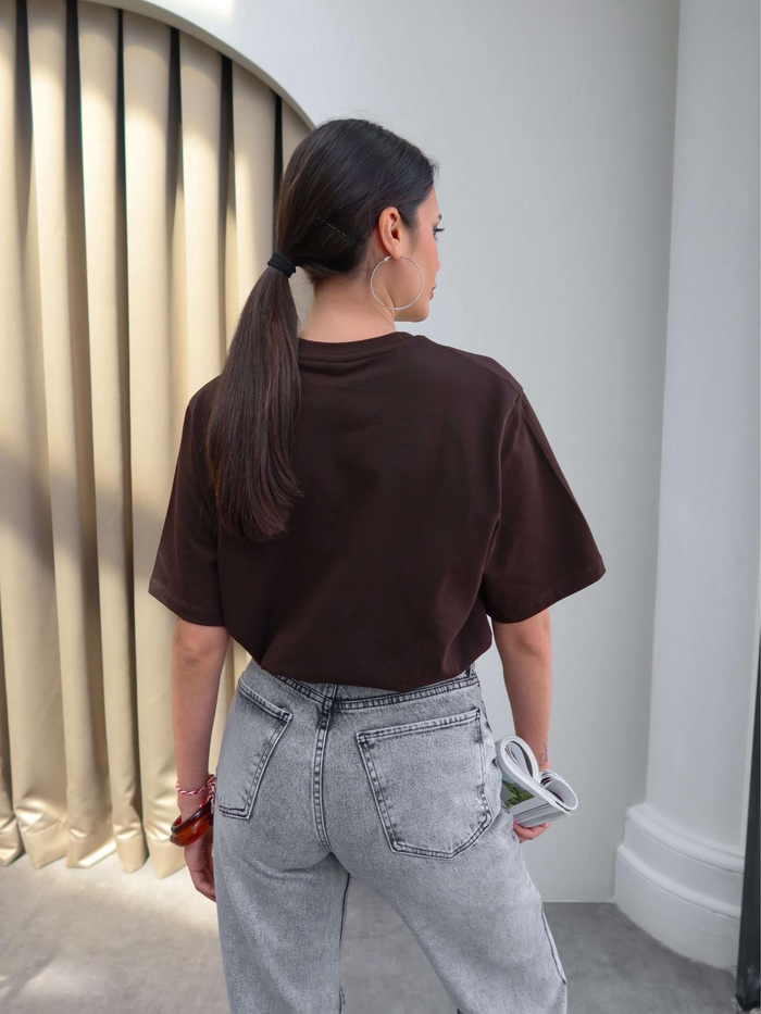 Bisiklet Yaka Orj T-Shirt