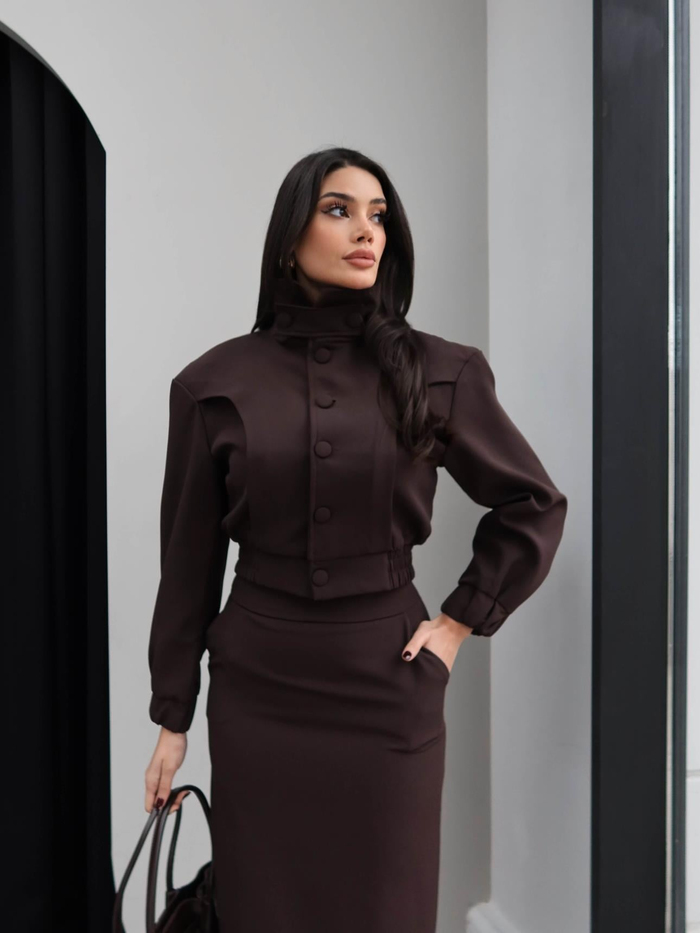 Bomber Ceket Etek Takım