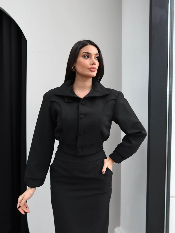 Bomber Ceket Etek Takım