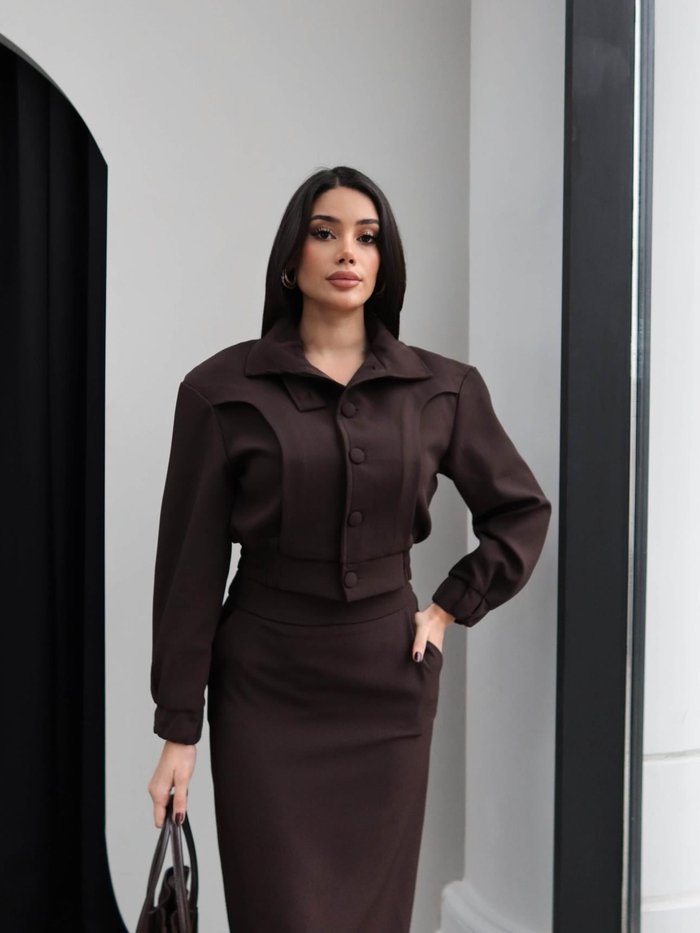 Bomber Ceket Etek Takım