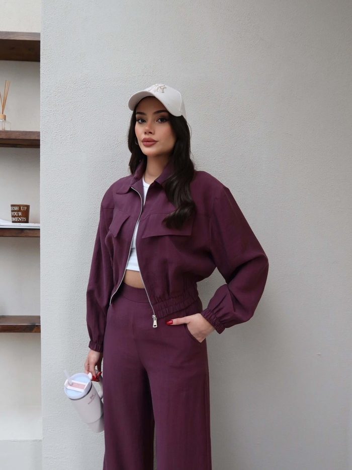 Bomber Ceket Pantolon Takım