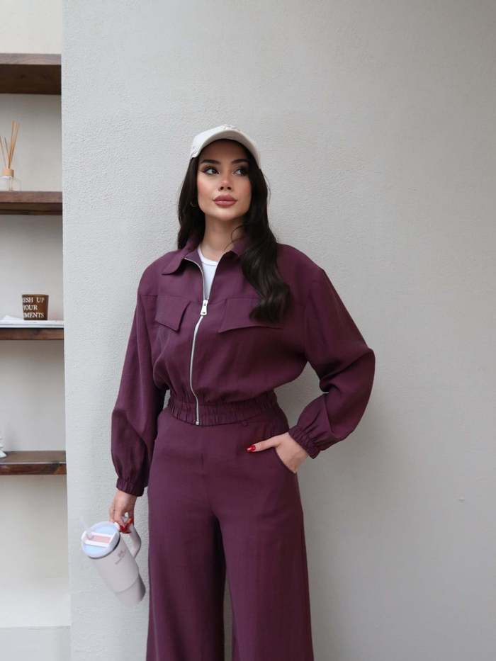 Bomber Ceket Pantolon Takım