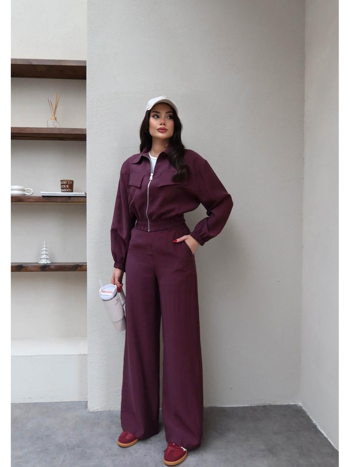 Bomber Ceket Pantolon Takım