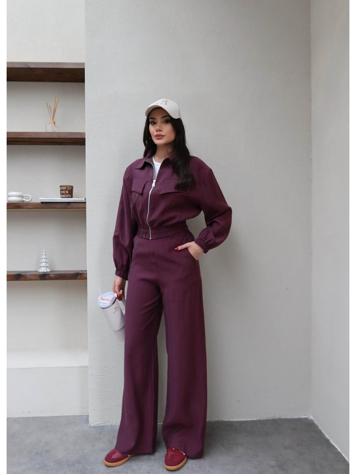 Bomber Ceket Pantolon Takım