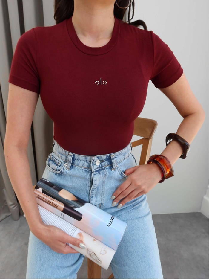 Bordo Orj Crop Top