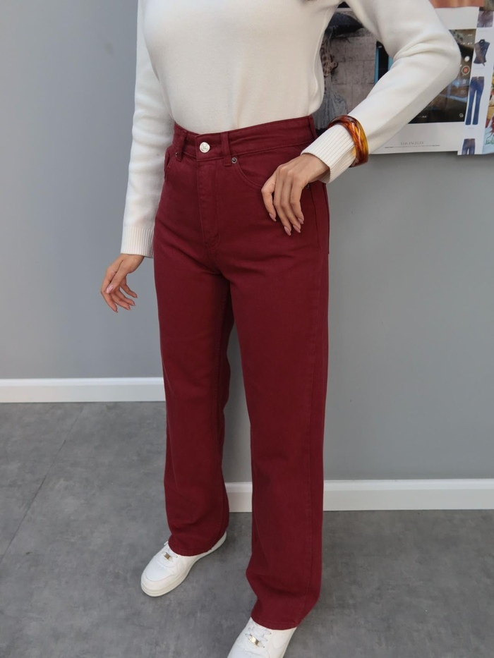 Bordo Straight Orj Jean