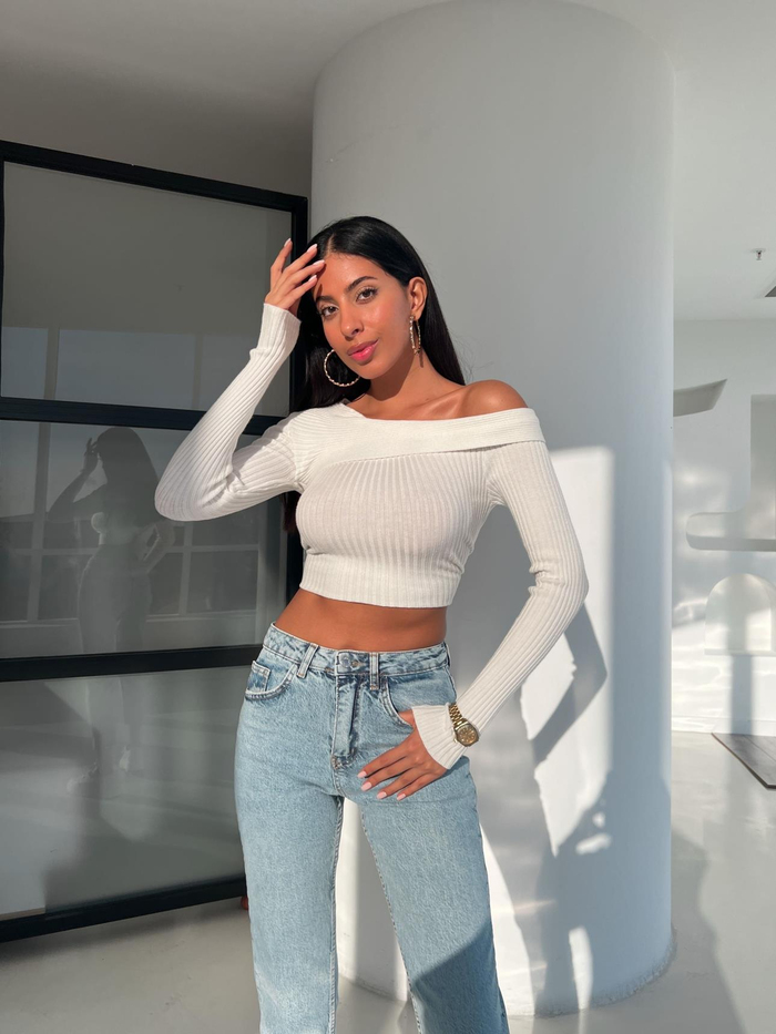 Buz Mavi Premium Mom Jean