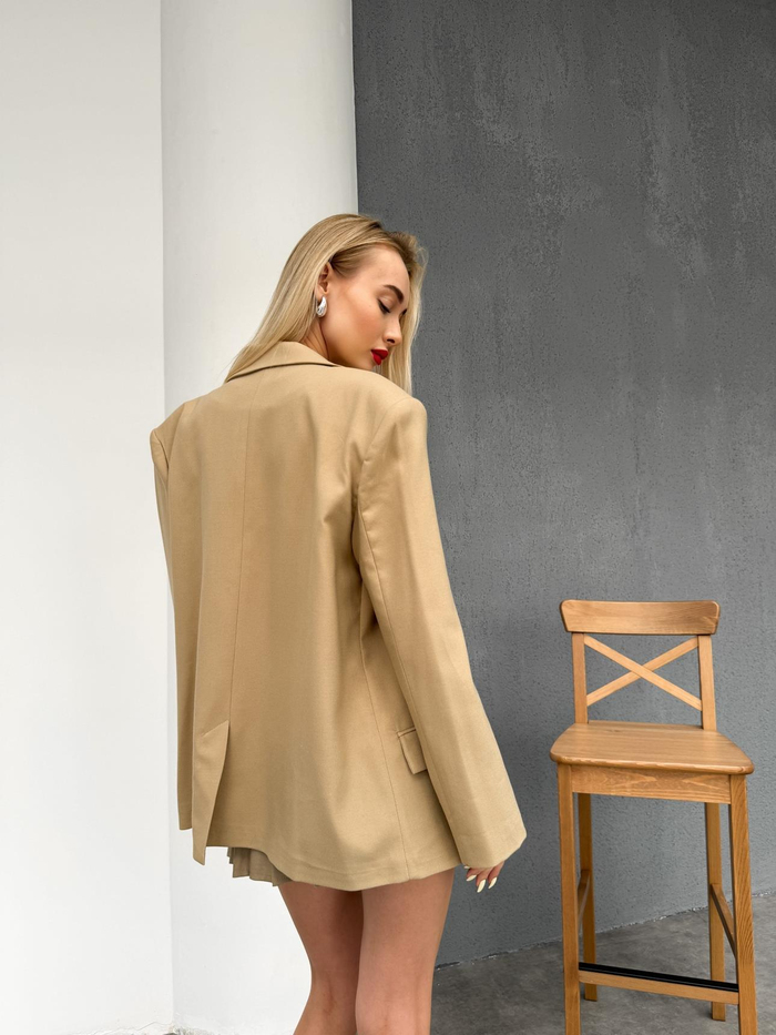 Cappucino Oversize Ceket