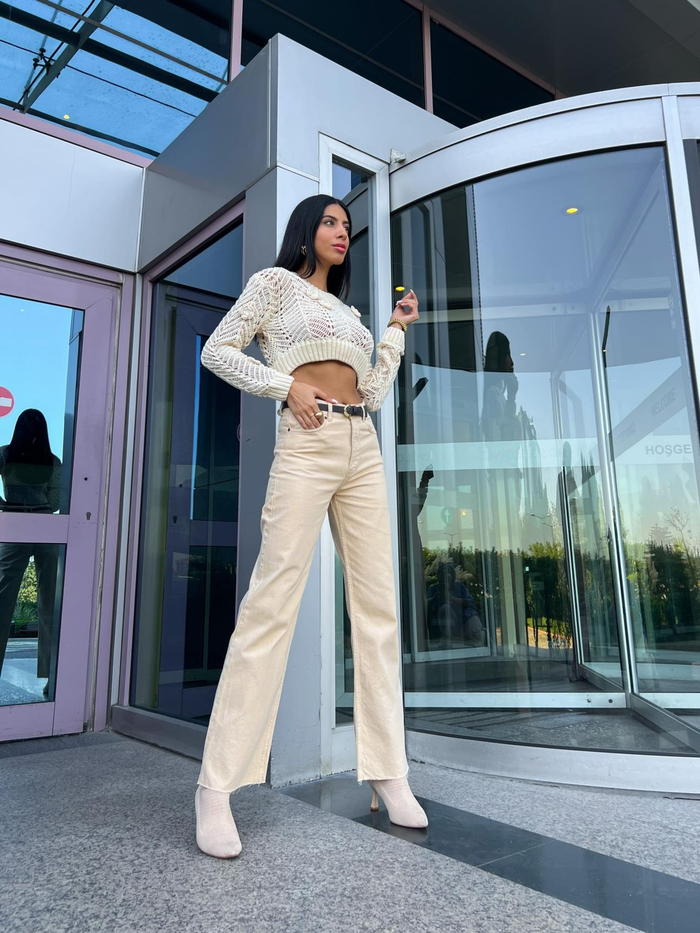 Cappucino Wide Leg Jean