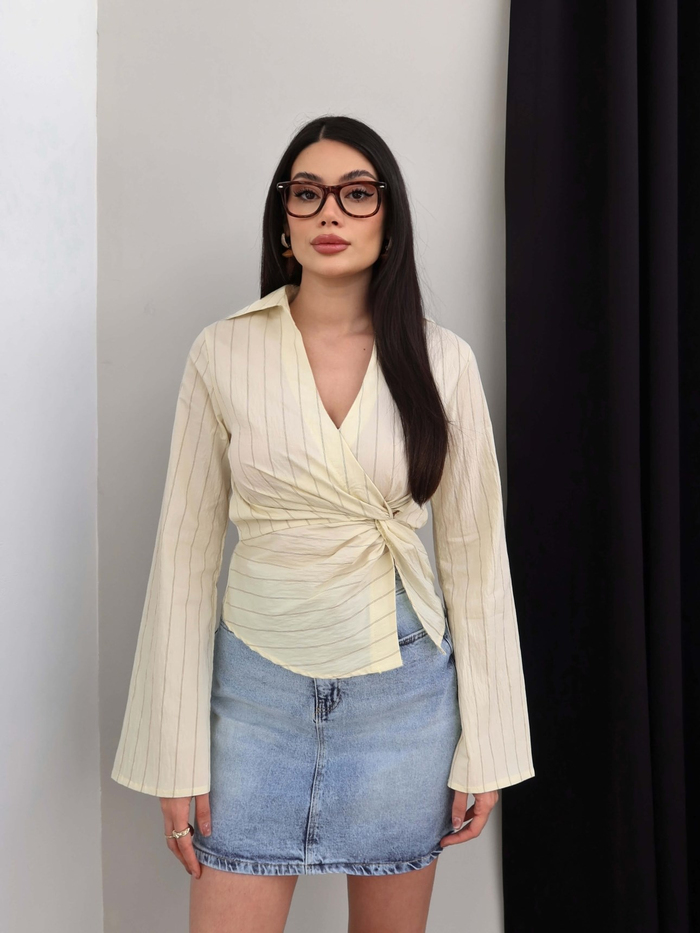 Cepli Denim Mini Etek