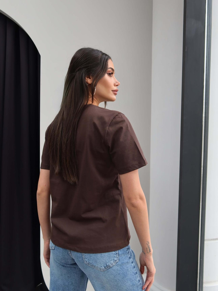 Çiçek Desen Tshirt