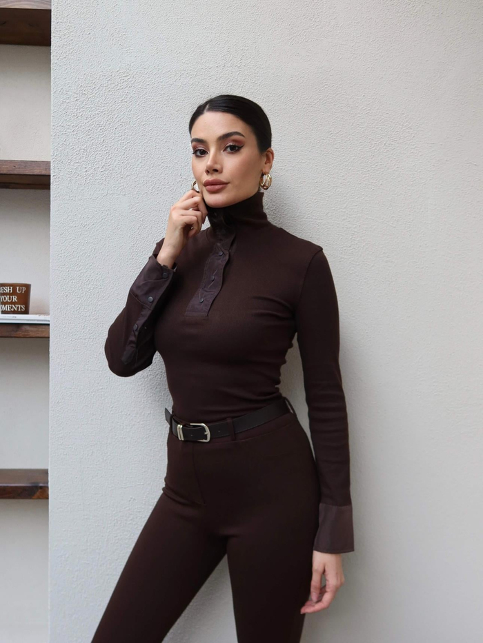 Çıtçıt Detay Fitilli Bluz