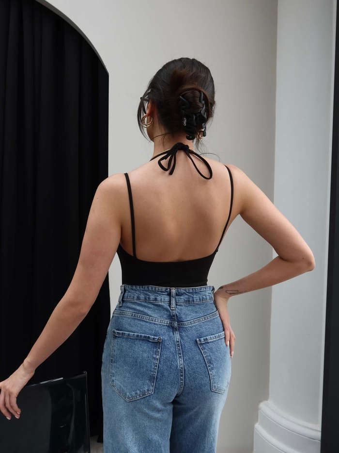 Dantel Detaylı Bodysuit