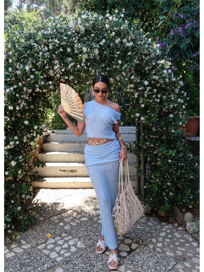 Dokulu Merserize Beach Etekli Takım