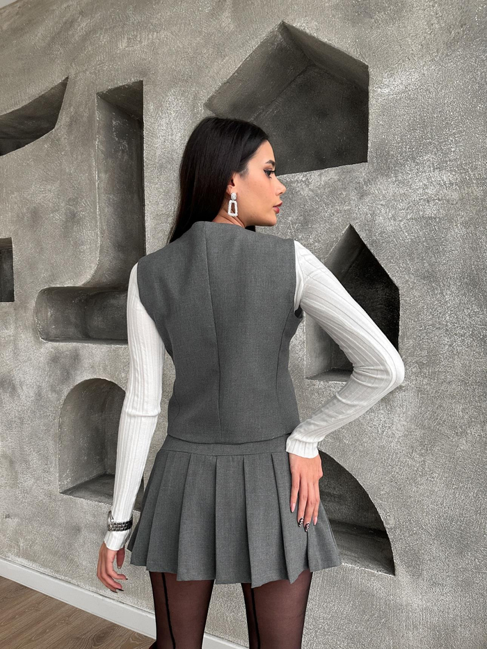 E.H Exclusive Gri Yelek