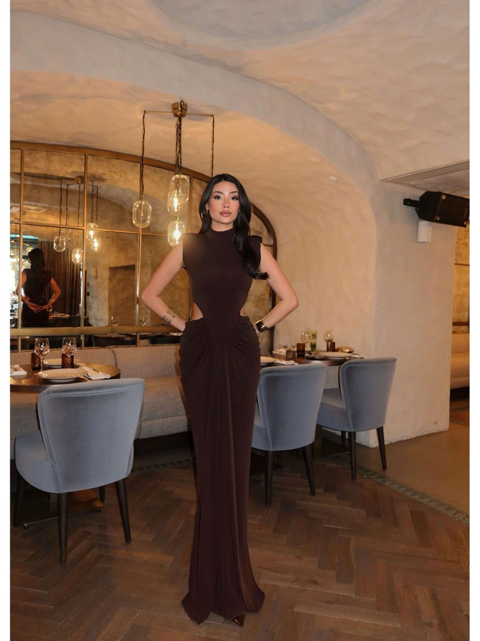 EH Collection Bel Formlu Vatkalı Elbise