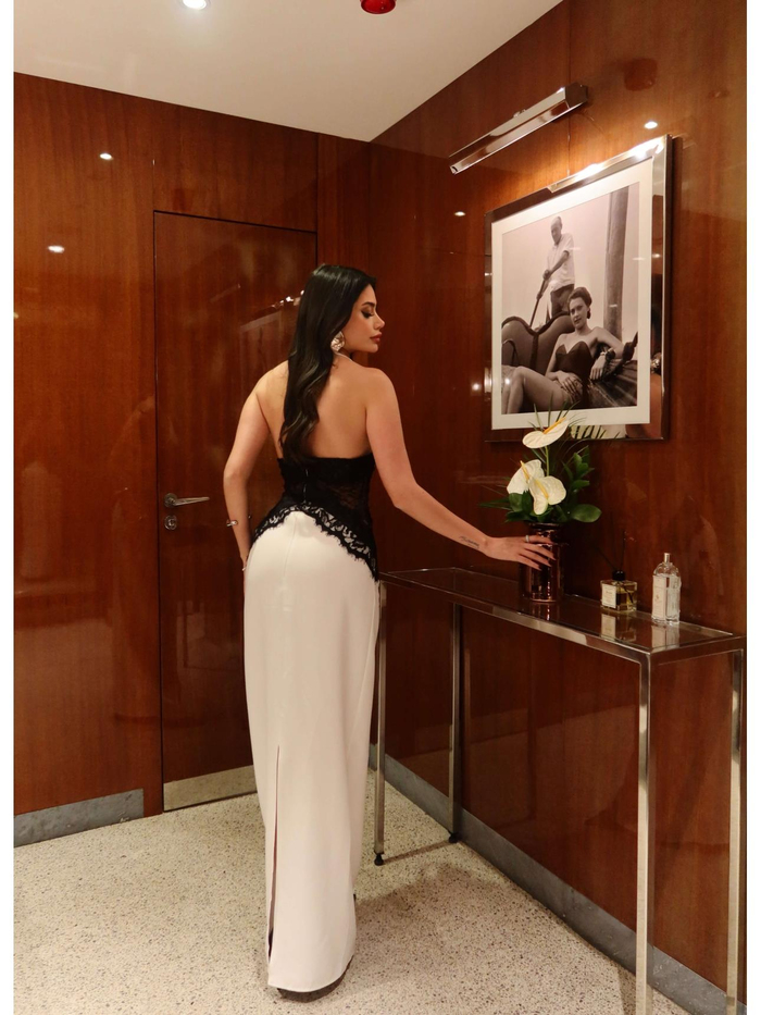 EH Collection Dantel Bel Formlu Elbise