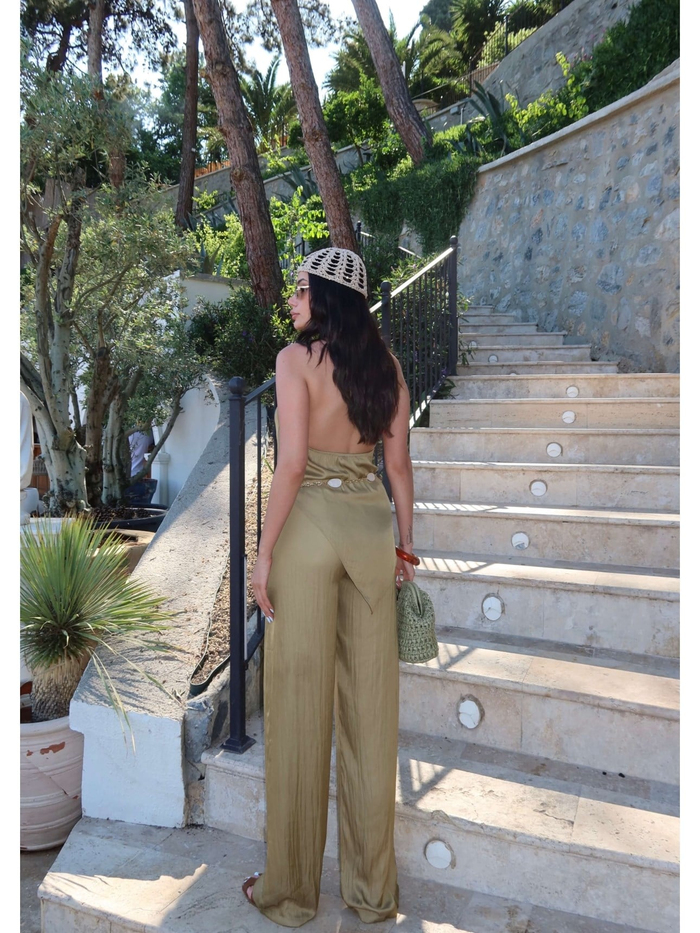 EH Collection Degaje Yaka Asimetrik Takım