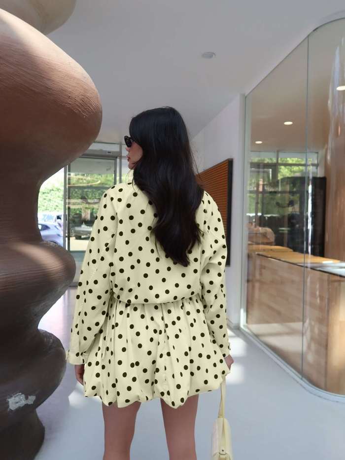 EH Collection Puantiyeli Balon Etek Takım