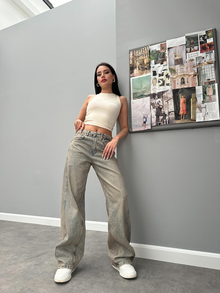 Eskitme Baggy Orj Jean