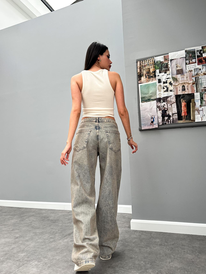 Eskitme Baggy Orj Jean