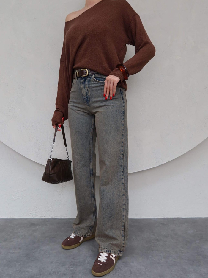 Eskitme Straight Orj Jean
