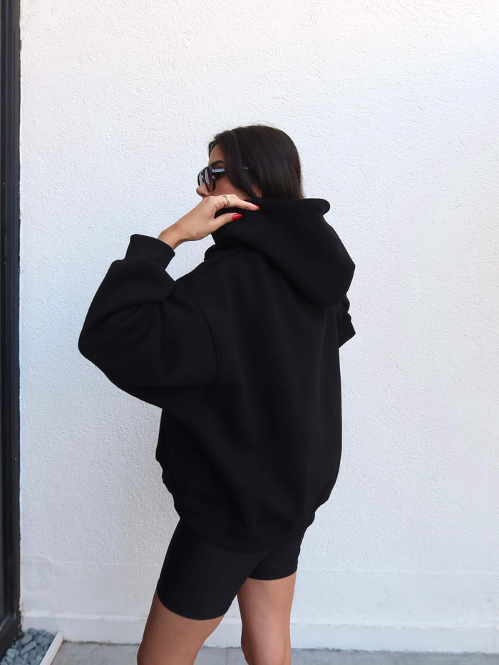 Fermuarlı Şardonlu Sweatshirt