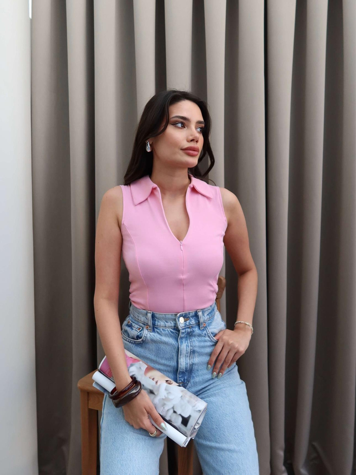 Fermuarlı Sıfır Kol Body