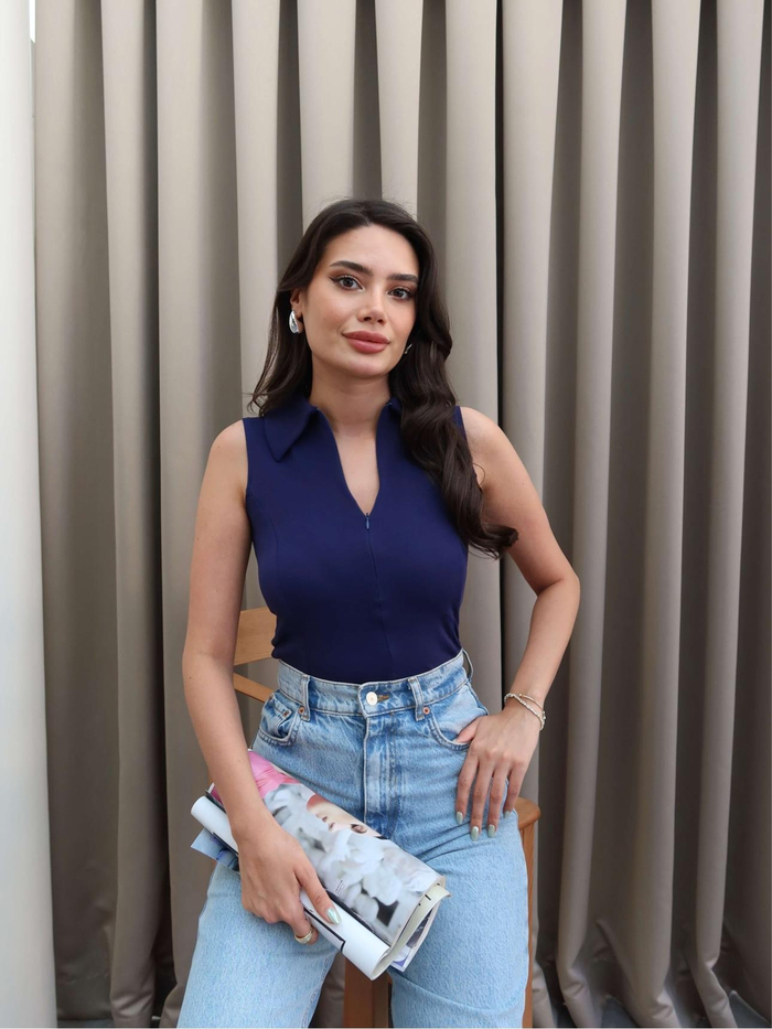 Fermuarlı Sıfır Kol Body
