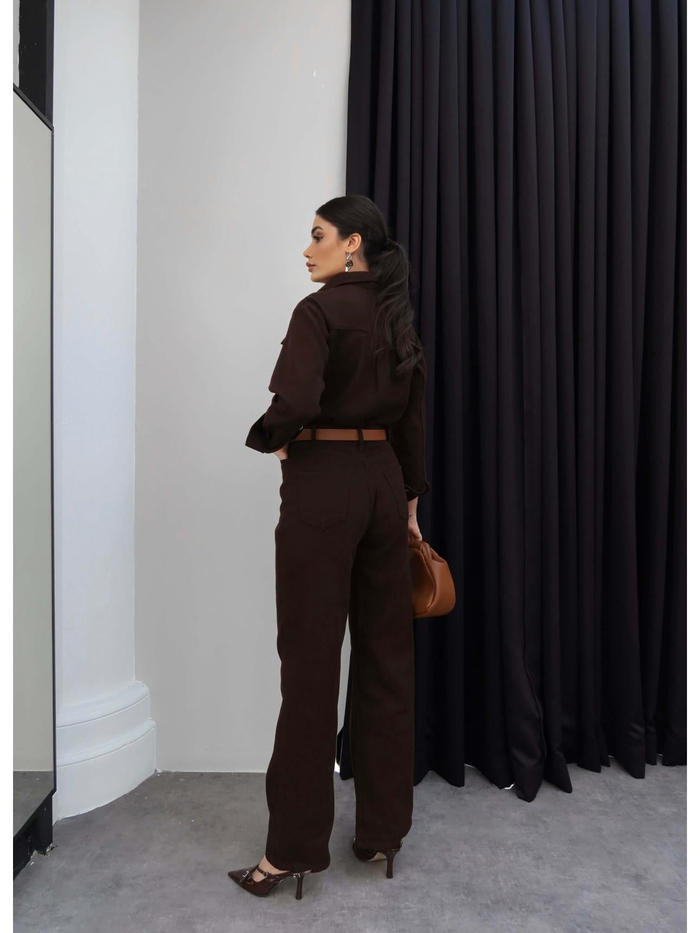 Gabardin Kemerli Tulum