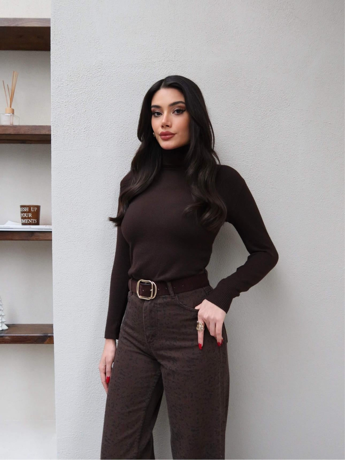 Gabardin Leo Desen Pantolon
