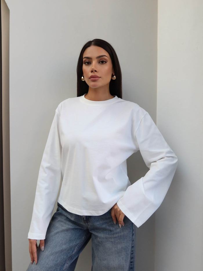 Geniş Kol Oversize Bluz