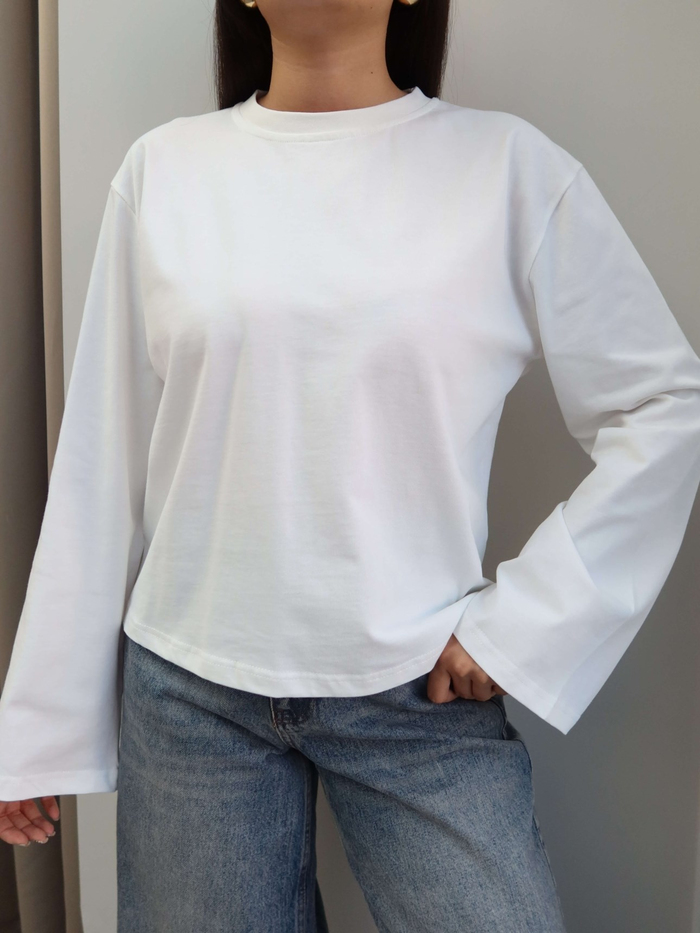 Geniş Kol Oversize Bluz