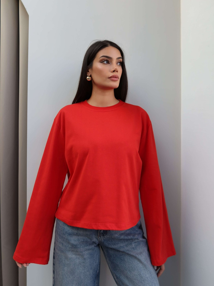 Geniş Kol Oversize Kazak
