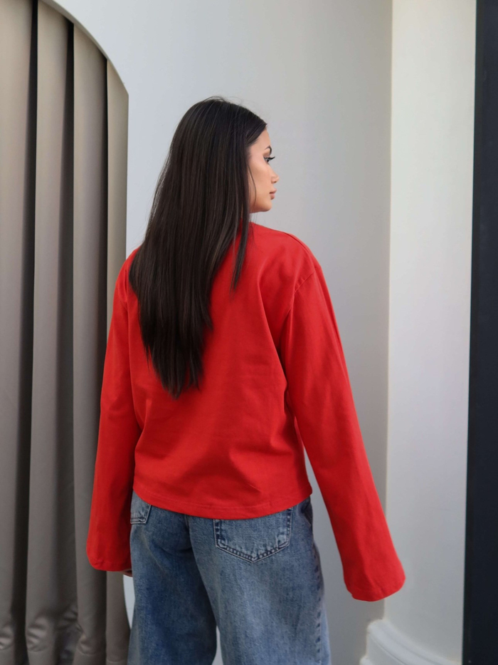 Geniş Kol Oversize Kazak