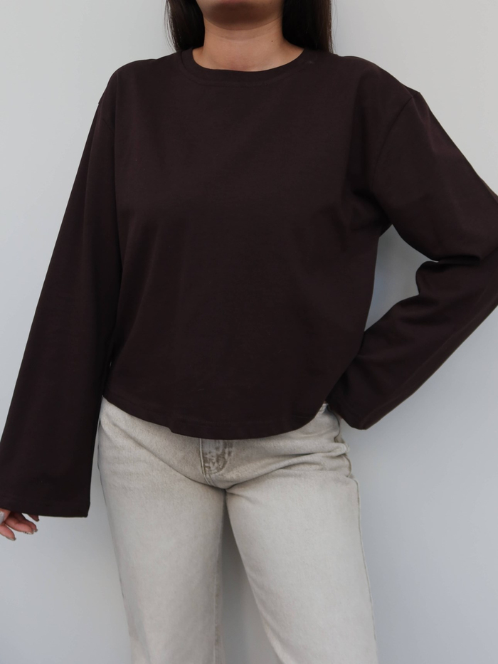Geniş Kol Oversize Kazak
