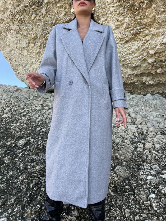 Gri  Delux Oversize Kaban