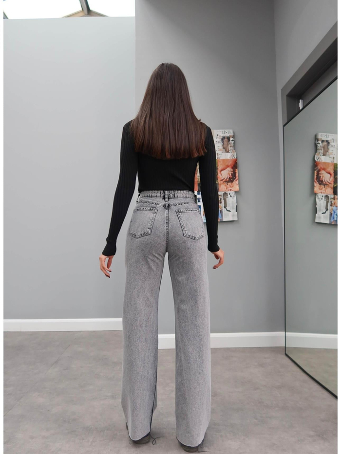 Gri Wide-Leg Jean