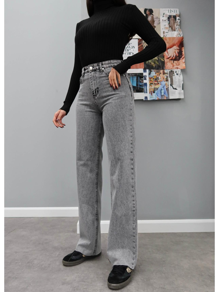 Gri Wide-Leg Jean