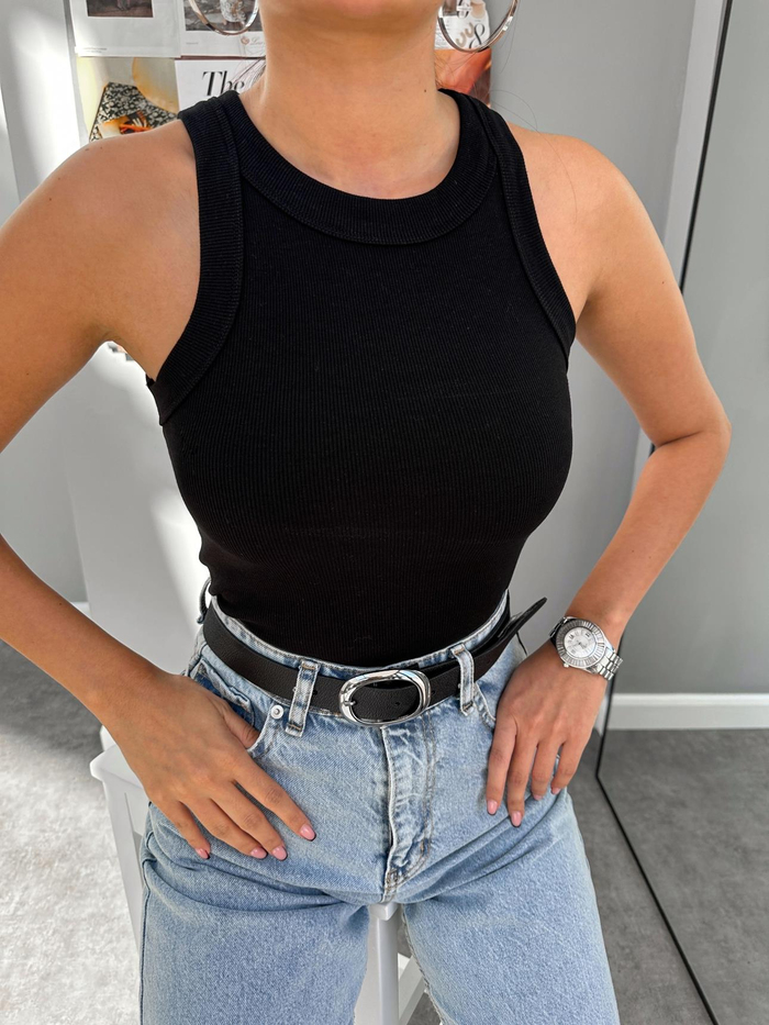 Halter Yaka Fitilli Atlet