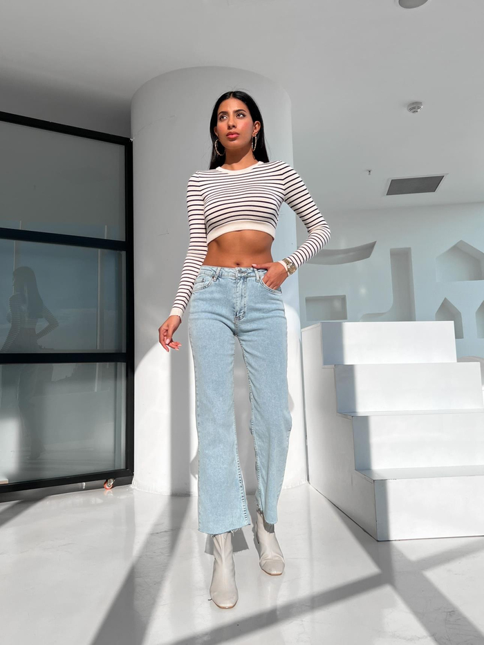 İce Blue Flare Jean