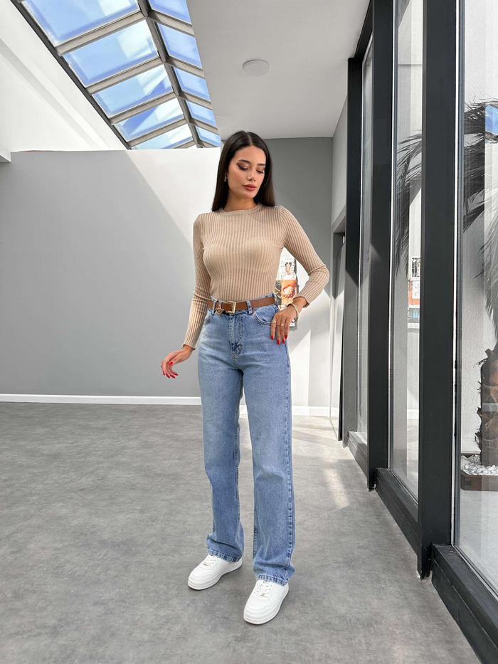 Ice Blue Straight Orj Jean
