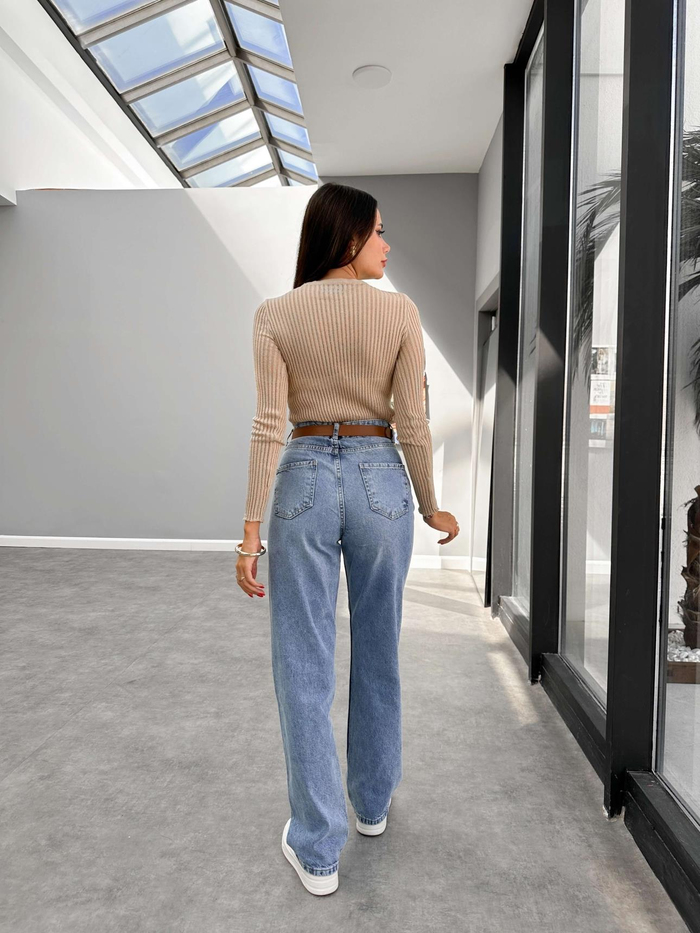 Ice Blue Straight Orj Jean