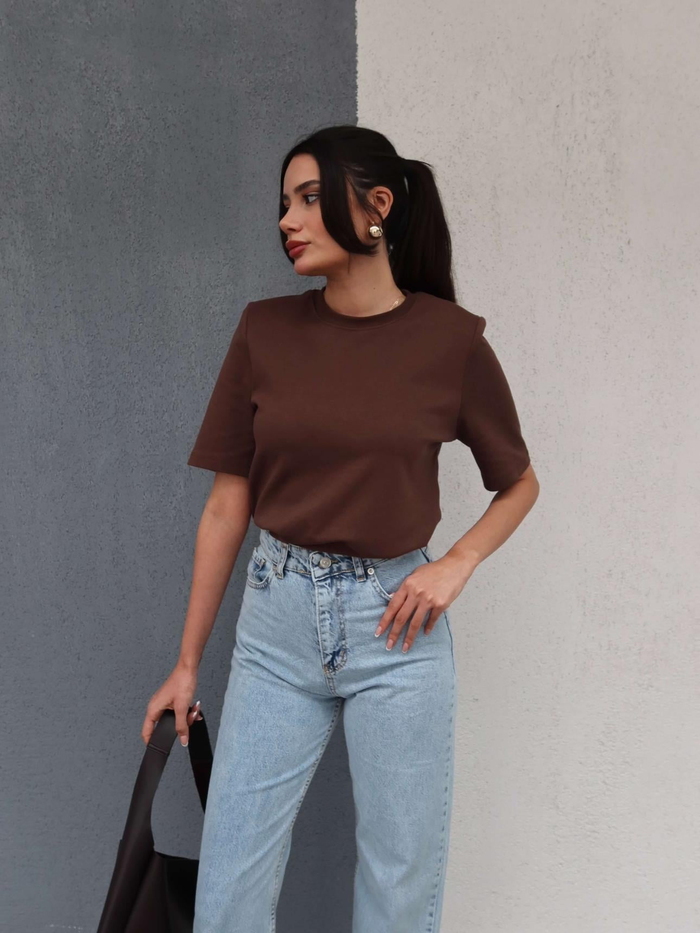 Ice Blue Wide-Leg Jean